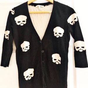Miami Fashion Skull Cardigan